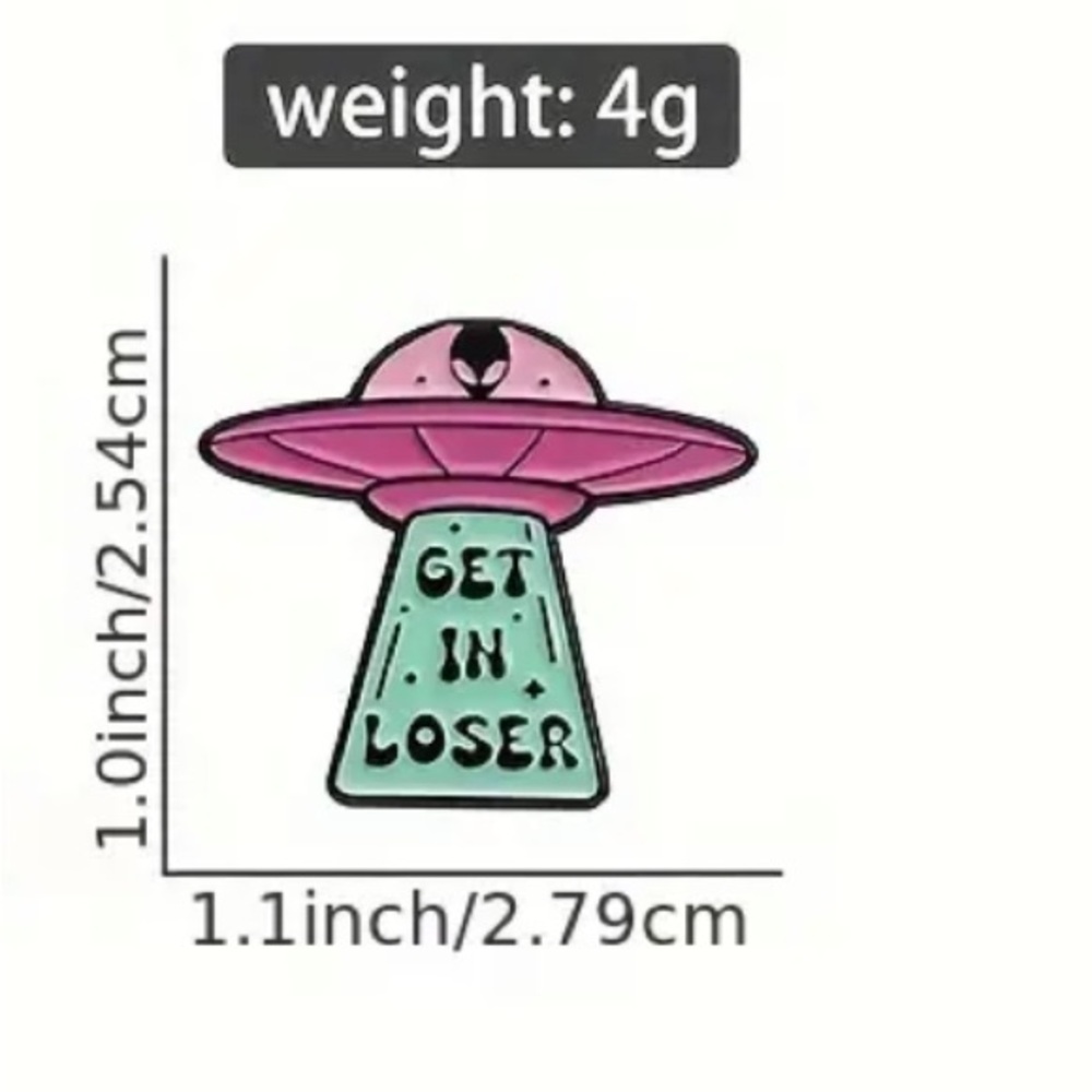 Adorable alien pin - Picture 4 of 5